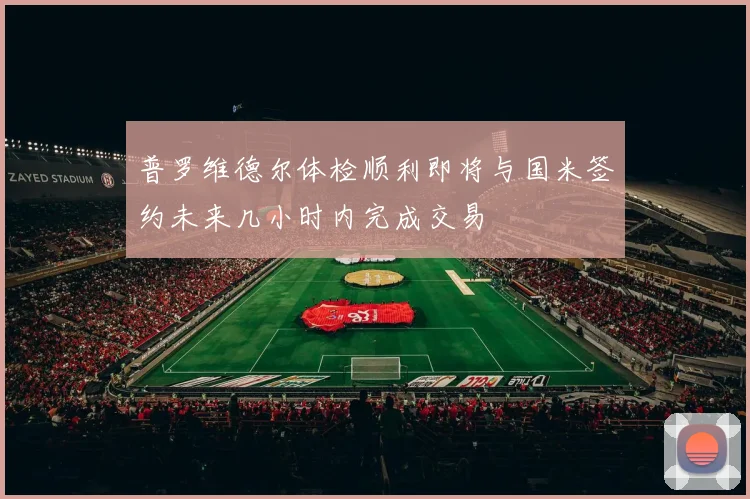 普罗维德尔体检顺利即将与国米签约未来几小时内完成交易